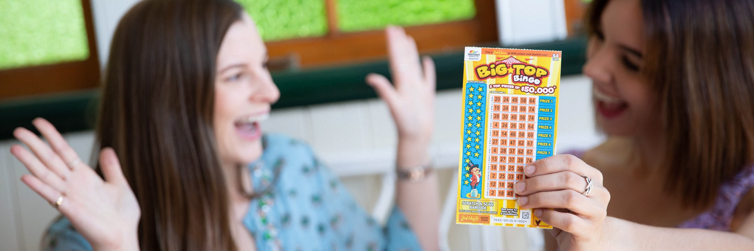 Dad stunned after seven year-old son served lottery scratchcard at